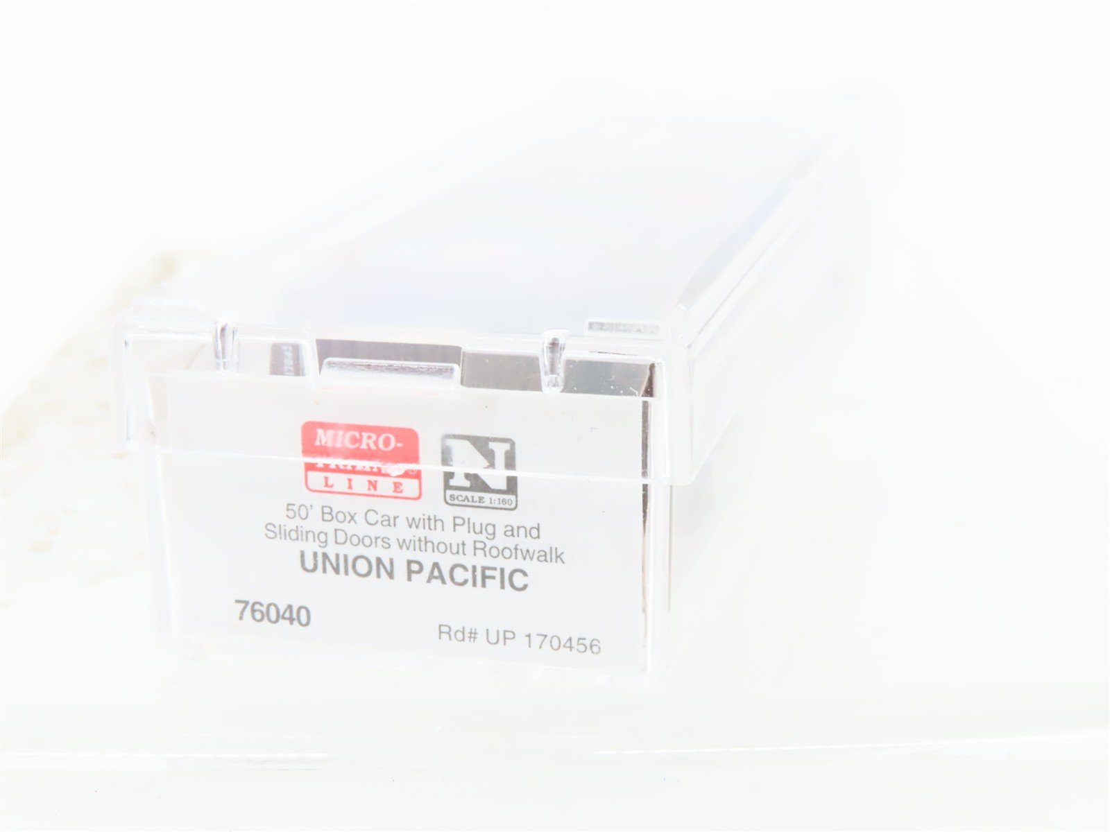 N Scale Micro-Trains MTL 76040 UP Union Pacific Railroad 50' Box Car #170456