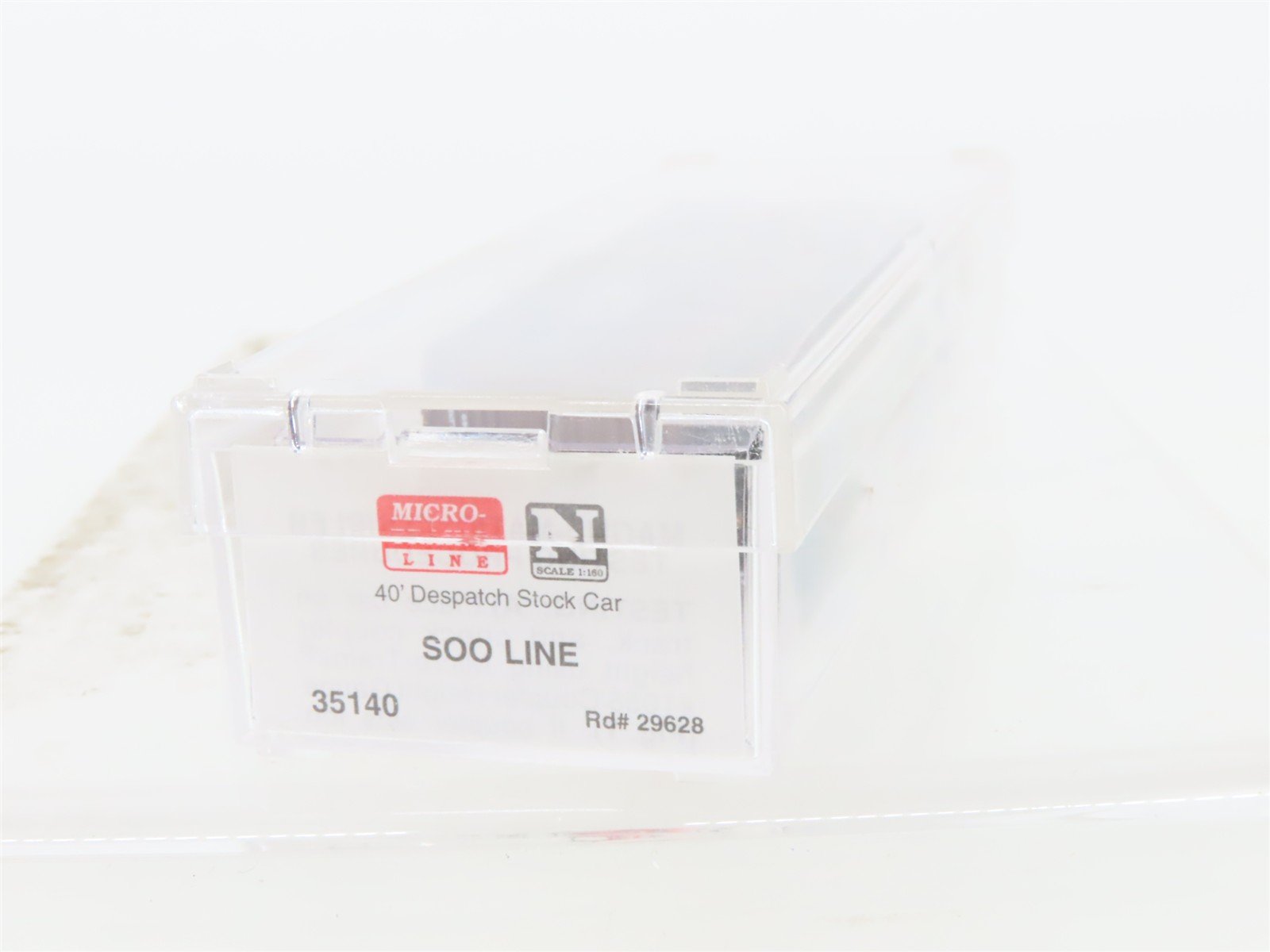 N Scale Micro-Trains MTL 35140 SOO Line 40' Despatch Stock Car #29628