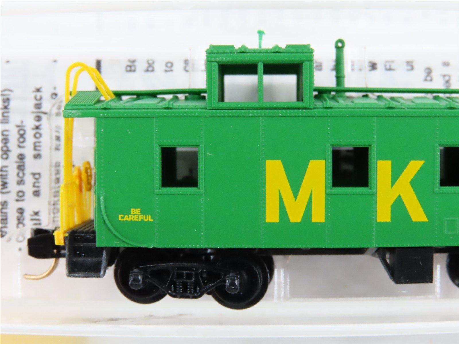 N Scale Micro-Trains MTL 100040 MKT Missouri Kansas Texas 36' Steel Caboose #12