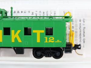 N Scale Micro-Trains MTL 100040 MKT Missouri Kansas Texas 36' Steel Caboose #12