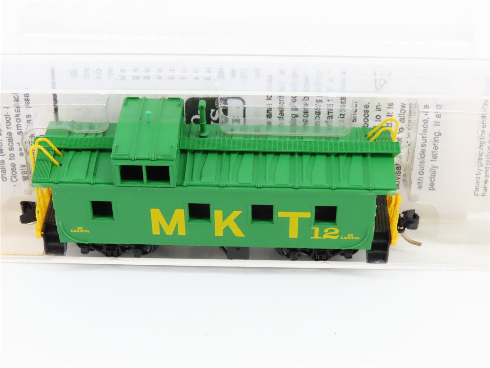 N Scale Micro-Trains MTL 100040 MKT Missouri Kansas Texas 36' Steel Caboose #12