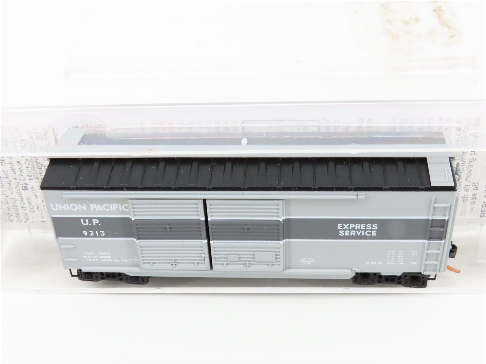 N Scale Micro-Trains MTL 23270 UP Union Pacific 40' Double Door Box Car #9213