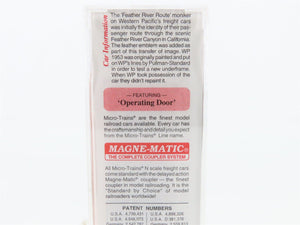 N Scale Micro-Trains MTL 20506 WP Western Pacific Feather 40' Box Car #1953