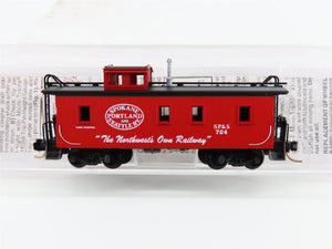 N Scale Micro-Trains MTL 51060 SP&S Spokane Portland & Seattle 34' Caboose #724