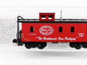 N Scale Micro-Trains MTL 51060 SP&S Spokane Portland & Seattle 34' Caboose #724