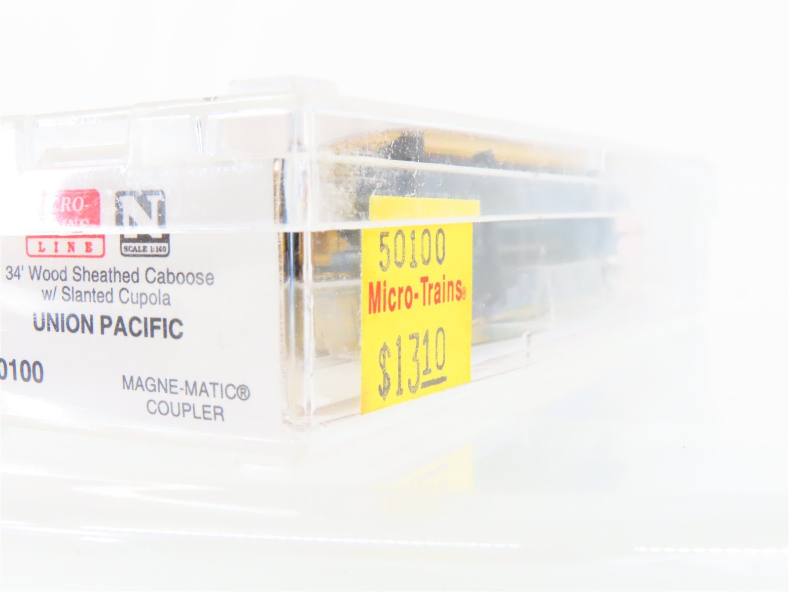N Scale Micro-Trains MTL 50100 UP Union Pacific Railroad 34' Wood Caboose #3246