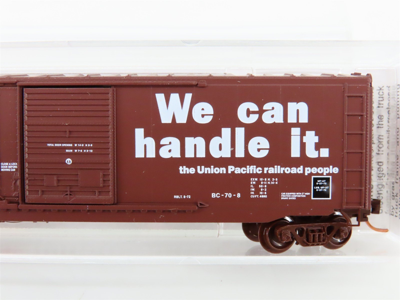 N Scale Micro-Trains MTL 76040 UP Union Pacific Railroad 50' Box Car #170456