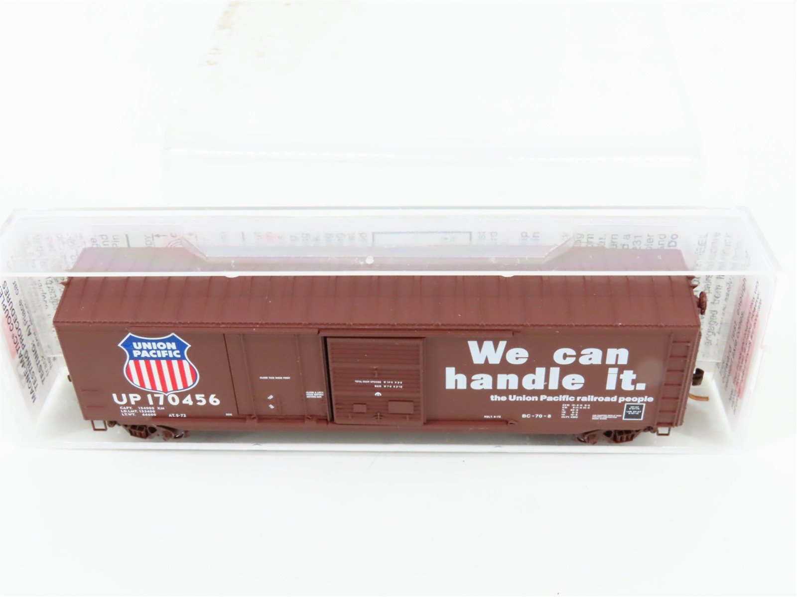 N Scale Micro-Trains MTL 76040 UP Union Pacific Railroad 50' Box Car #170456