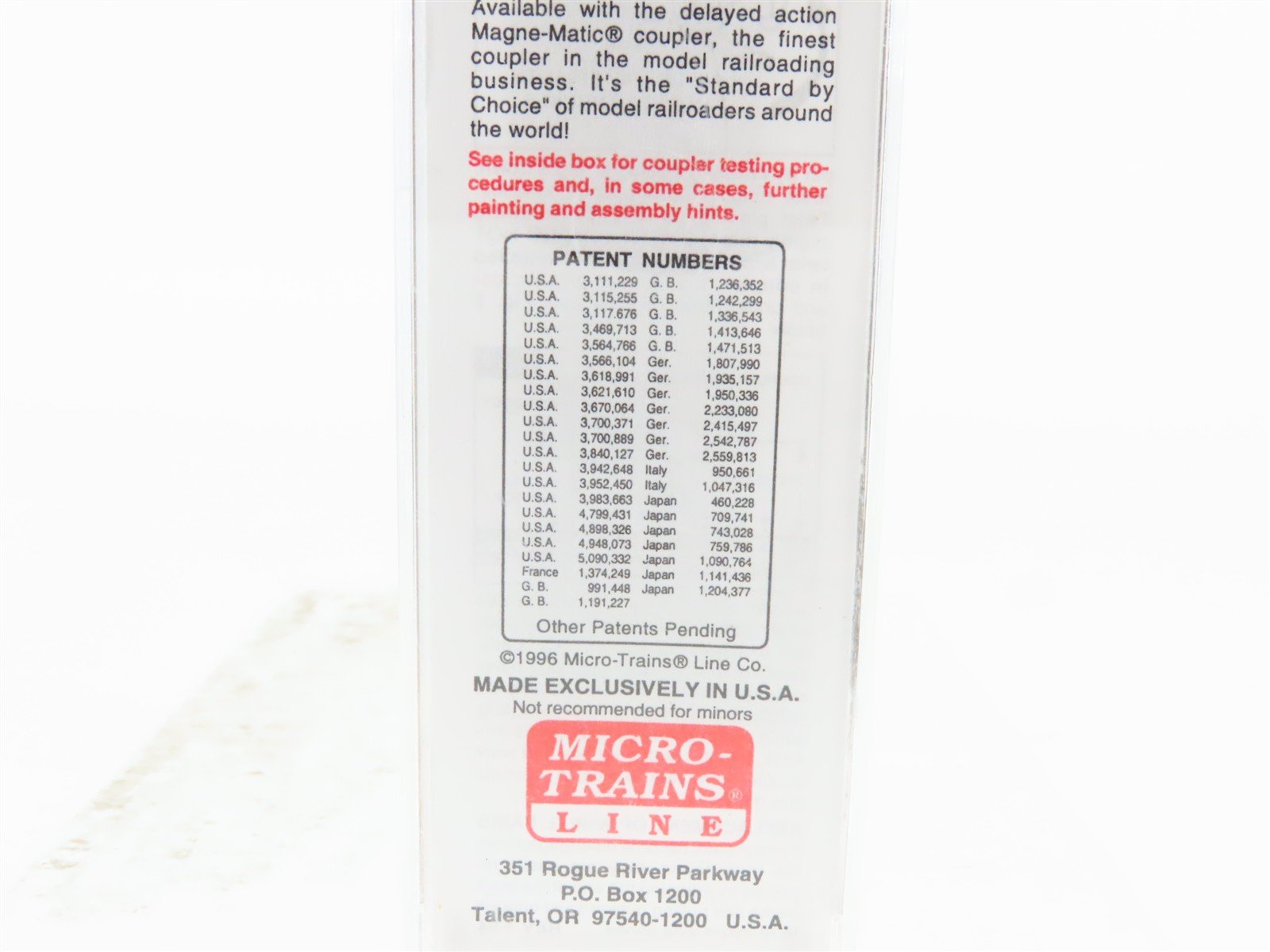 N Scale Micro-Trains MTL 35090 D&RGW Rio Grande 40' Despatch Stock Car #36419