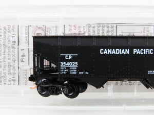 N Scale Micro-Trains MTL 55150 CP Canadian Pacific 33' 2-Bay Hopper #354025