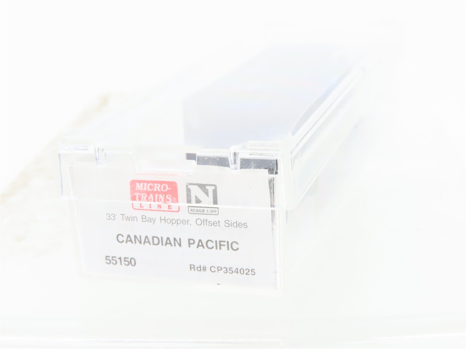 N Scale Micro-Trains MTL 55150 CP Canadian Pacific 33' 2-Bay Hopper #354025