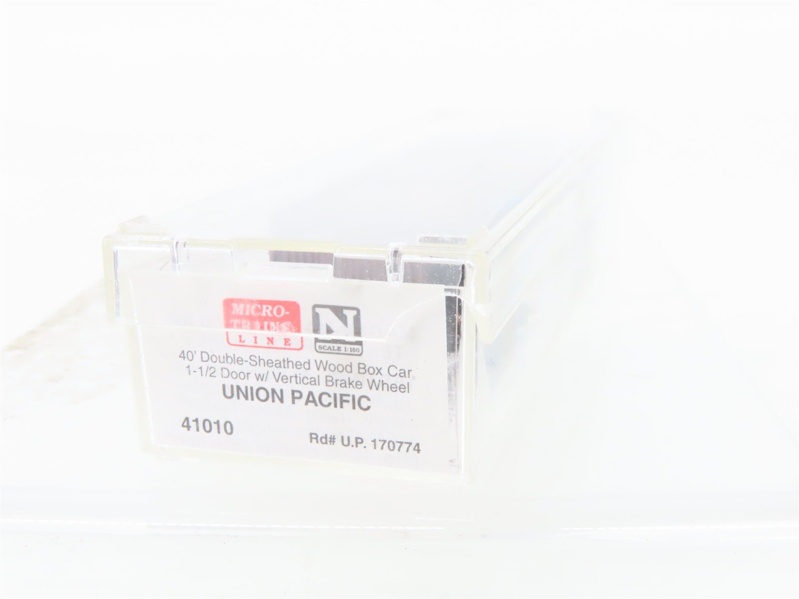 N Scale Micro-Trains MTL 41010 UP Union Pacific 40' Automobile Box Car #170774
