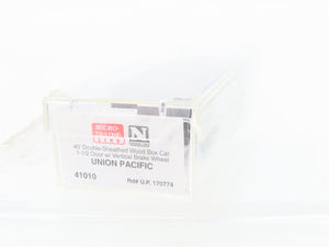 N Scale Micro-Trains MTL 41010 UP Union Pacific 40' Automobile Box Car #170774