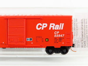 N Scale Micro-Trains MTL 24260 CP Rail 40' Single Door Box Car #55947
