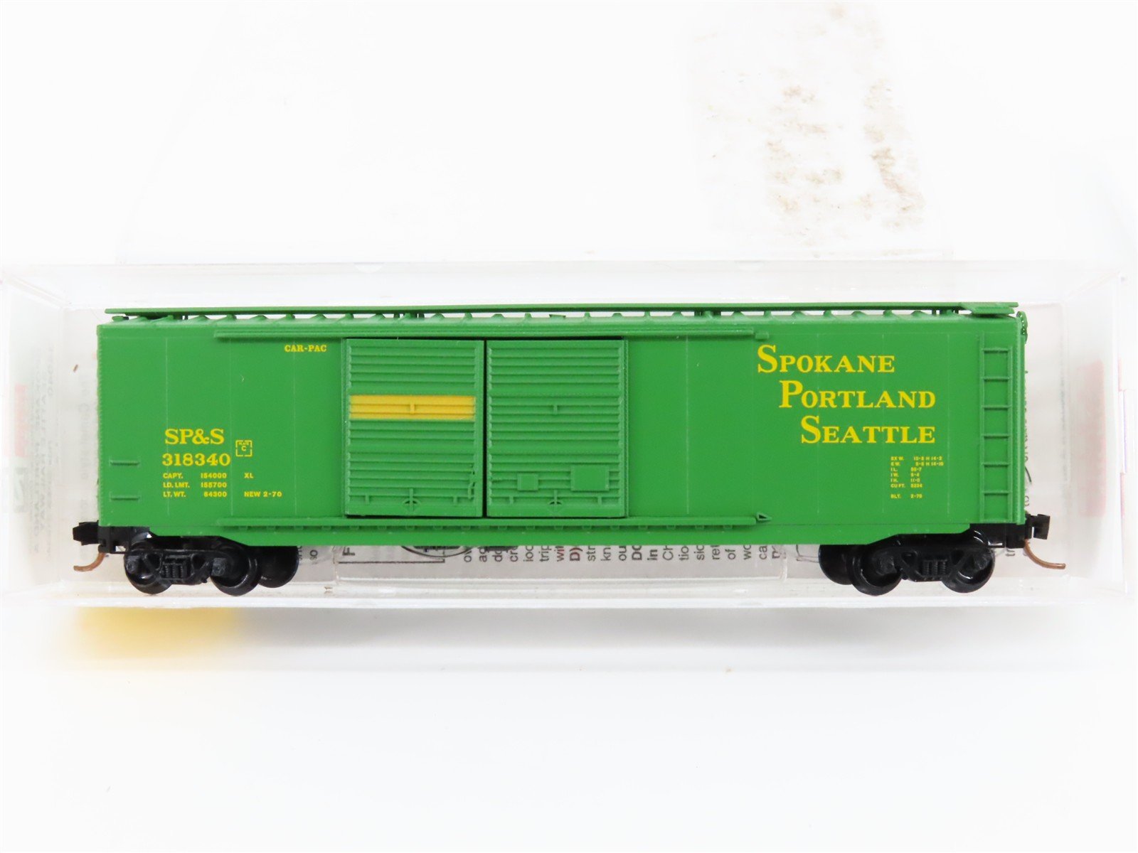 N Scale Micro-Trains MTL 34040 SP&S Spokane Portland & Seattle Box Car #318340