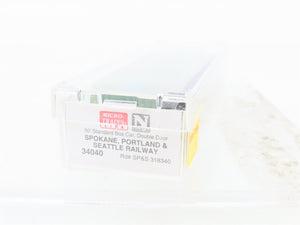 N Scale Micro-Trains MTL 34040 SP&S Spokane Portland & Seattle Box Car #318340