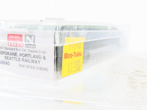 N Scale Micro-Trains MTL 34040 SP&S Spokane Portland & Seattle Box Car #318340