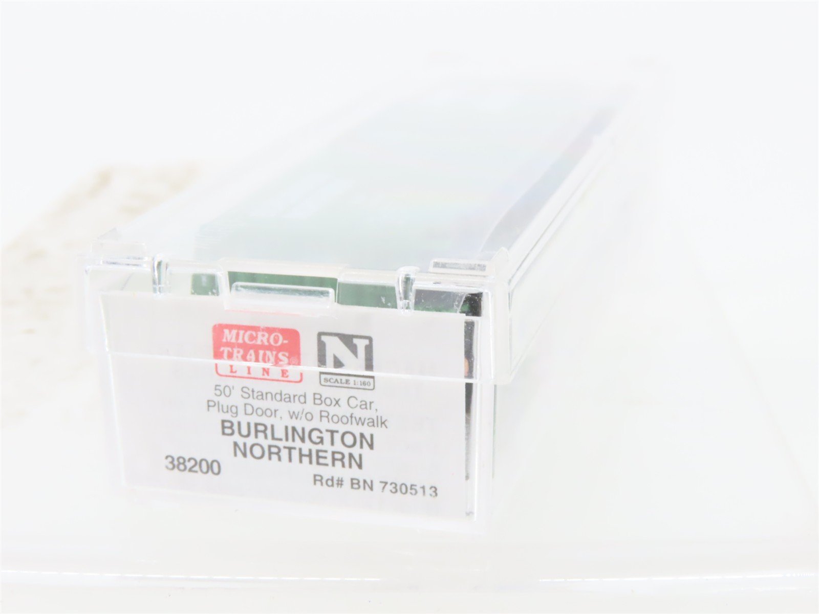 N Scale Micro-Trains MTL 38200 BN Burlington Northern 50' Box Car #730513