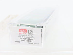 N Scale Micro-Trains MTL 38200 BN Burlington Northern 50' Box Car #730513
