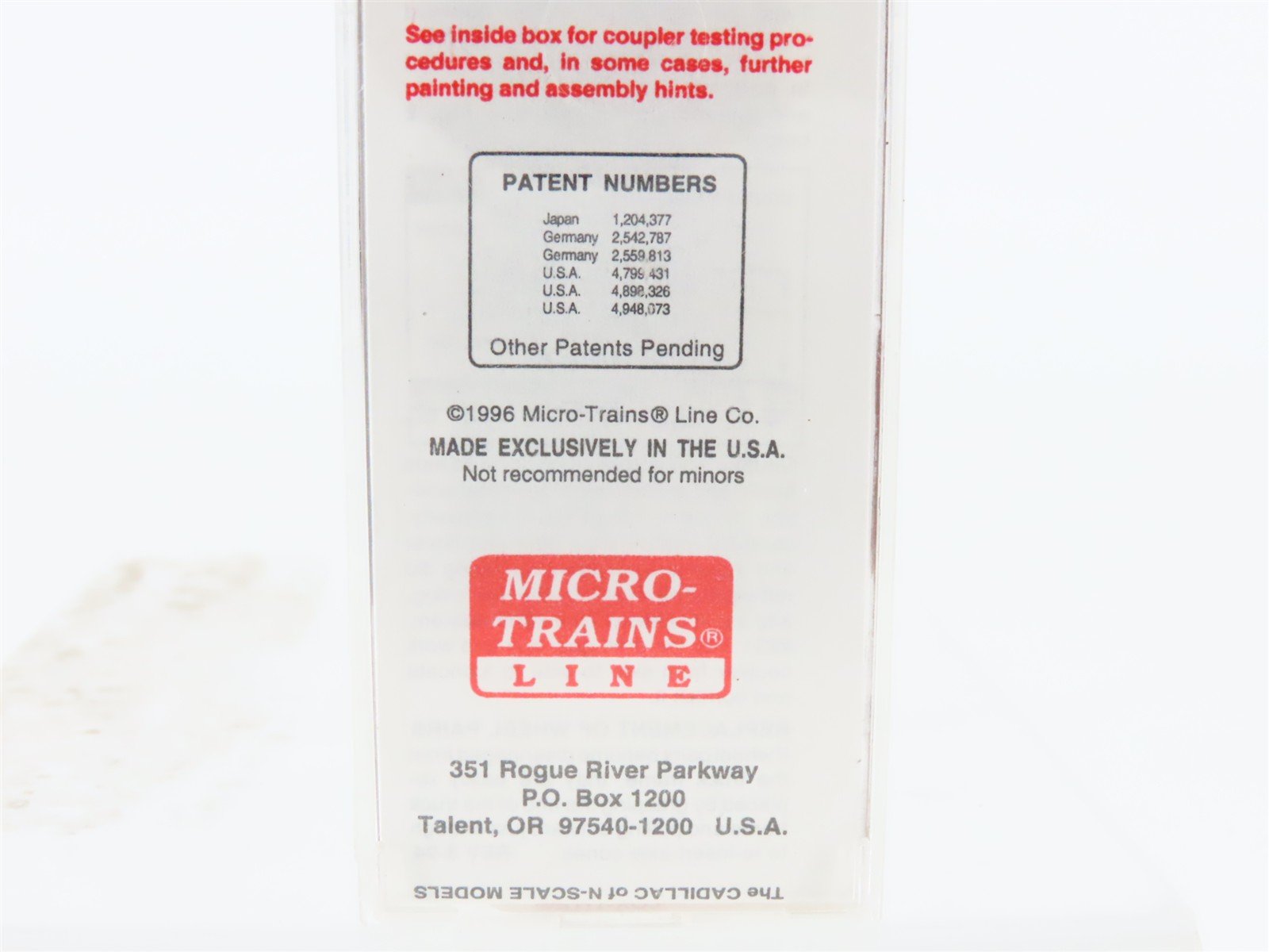 N Scale Micro-Trains MTL 23230 UP Union Pacific Challenger 40' Box Car #9147