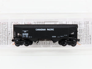 N Scale Micro-Trains MTL 55150 CP Canadian Pacific 33' 2-Bay Open Hopper #354025