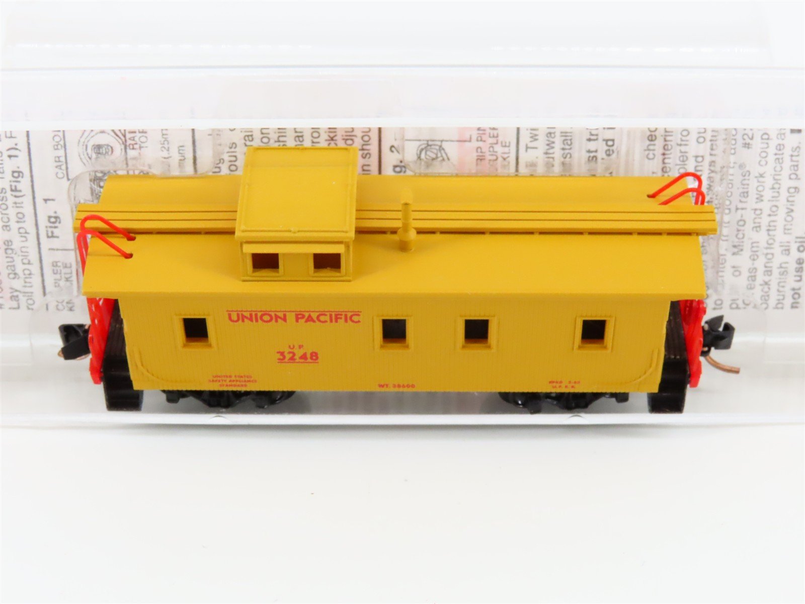N Scale Micro-Trains MTL 50100 UP Union Pacific Railroad 34' Wood Caboose #3248