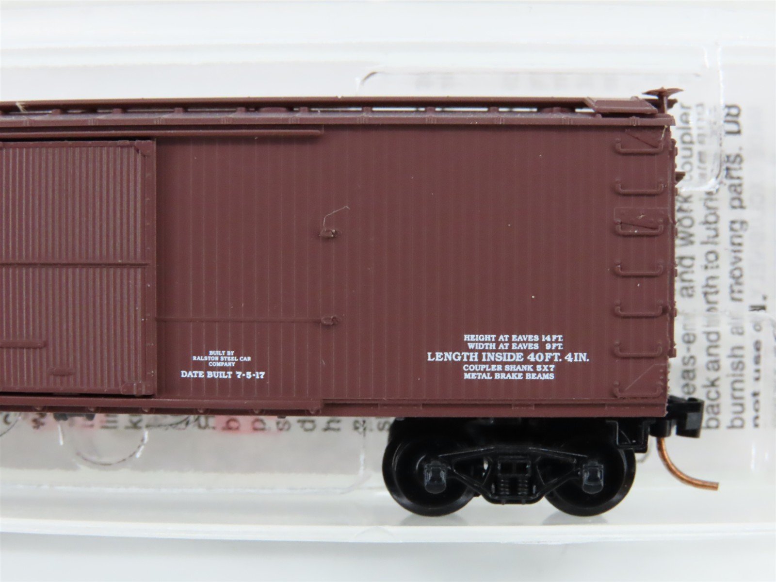N Scale Micro-Trains MTL 41010 UP Union Pacific 40' Automobile Box Car #170774