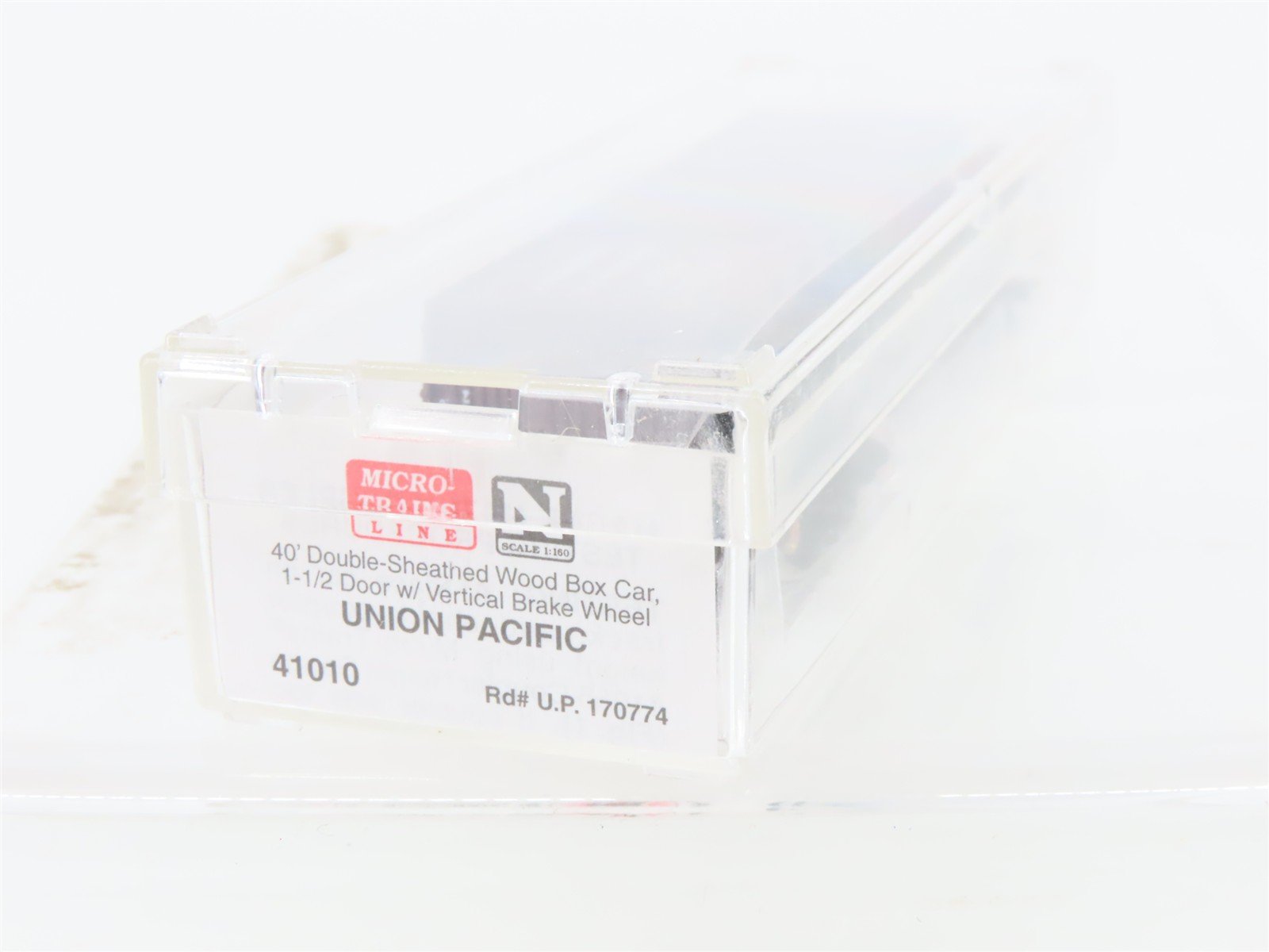 N Scale Micro-Trains MTL 41010 UP Union Pacific 40' Automobile Box Car #170774