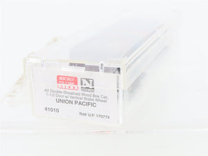 N Scale Micro-Trains MTL 41010 UP Union Pacific 40' Automobile Box Car #170774