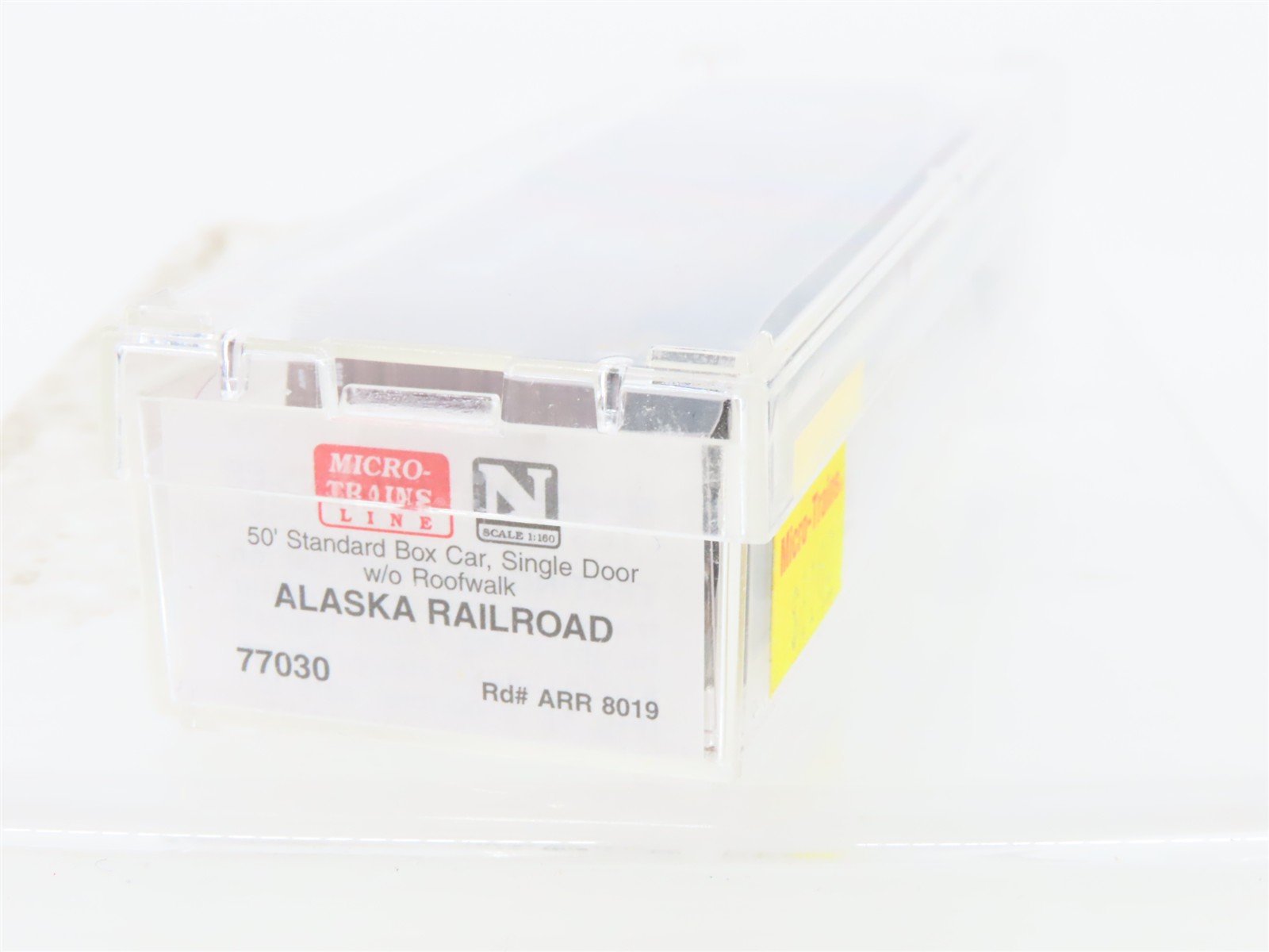 N Scale Micro-Trains MTL 77030 ARR Alaska Railroad 50' Single Door Box Car #8019