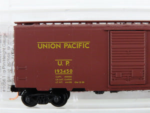 N Scale Micro-Trains MTL 20296 UP Union Pacific 40' Single Door Box Car #193450