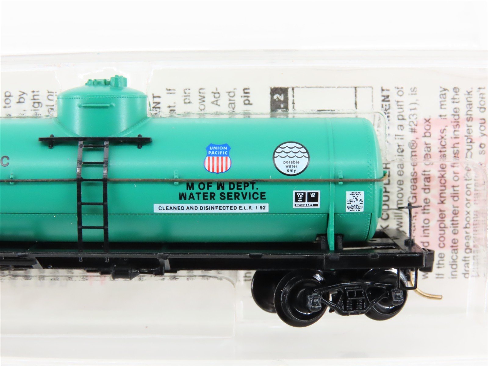 N Scale Micro-Trains MTL 65340 UP Union Pacific 39' Single Dome Tank Car #908810