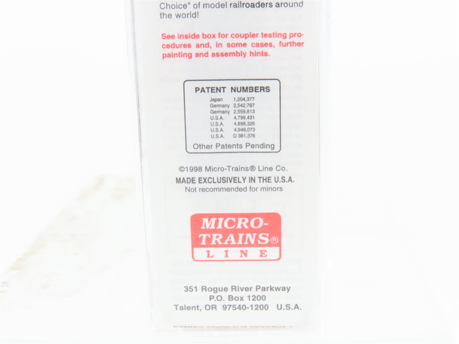 N Scale Micro-Trains MTL 55150 CP Canadian Pacific 33' 2-Bay Open Hopper #354037