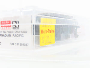 N Scale Micro-Trains MTL 55150 CP Canadian Pacific 33' 2-Bay Open Hopper #354037