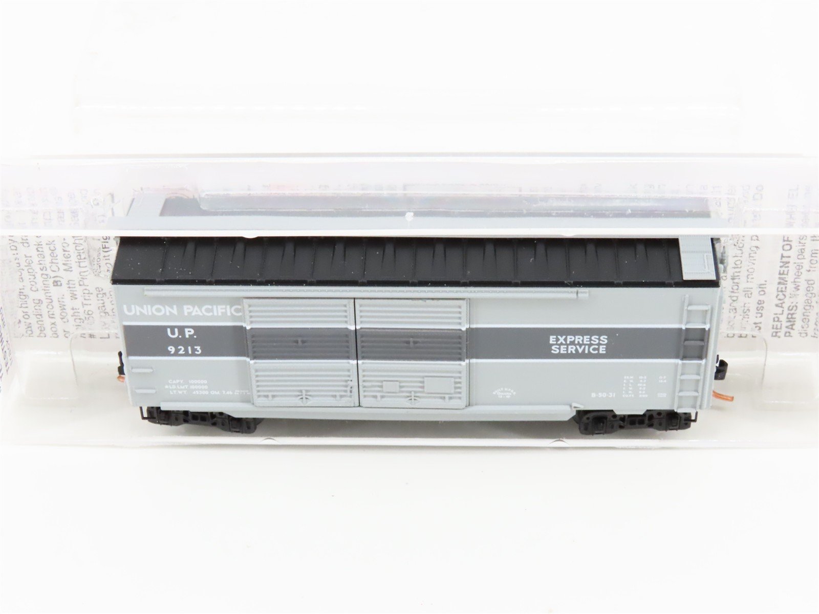 N Scale Micro-Trains MTL 23270 UP Union Pacific 40' Single Door Box Car #9213