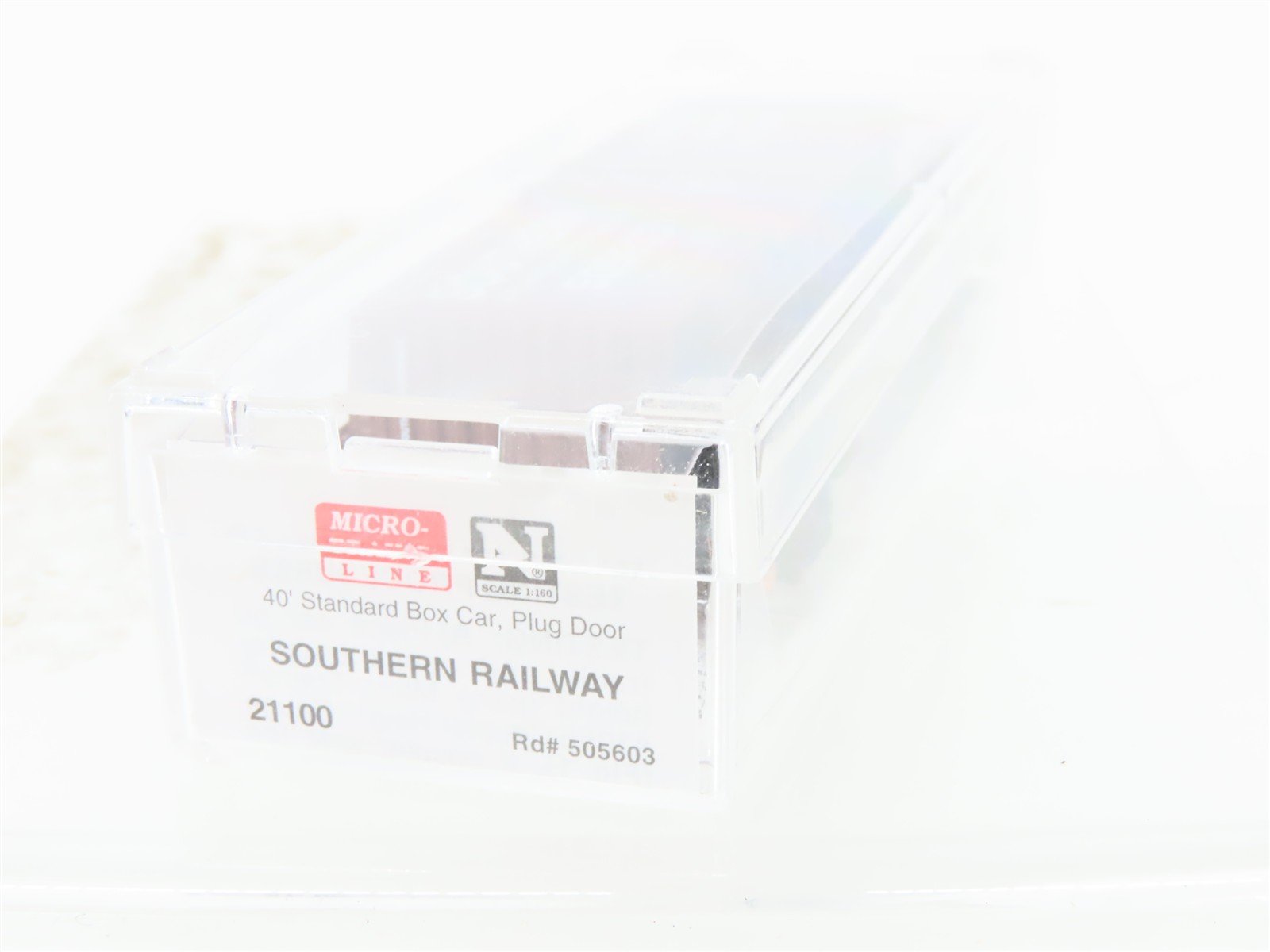 N Micro-Trains MTL 21100 SOU Southern Railway 40' Plug Door Box Car #505603