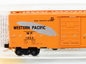 N Scale Micro-Trains MTL 20506 WP Western Pacific Feather 40' Box Car #1952