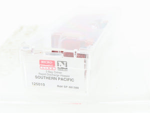N Scale Micro-Trains MTL 125010 SP Southern Pacific 3-Bay Ortner Hopper #481388