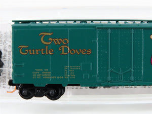 N Scale Micro-Trains MTL 21502 TDOC Christmas Two Turtle Doves 40' Box Car #02