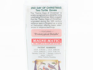 N Scale Micro-Trains MTL 21502 TDOC Christmas Two Turtle Doves 40' Box Car #02