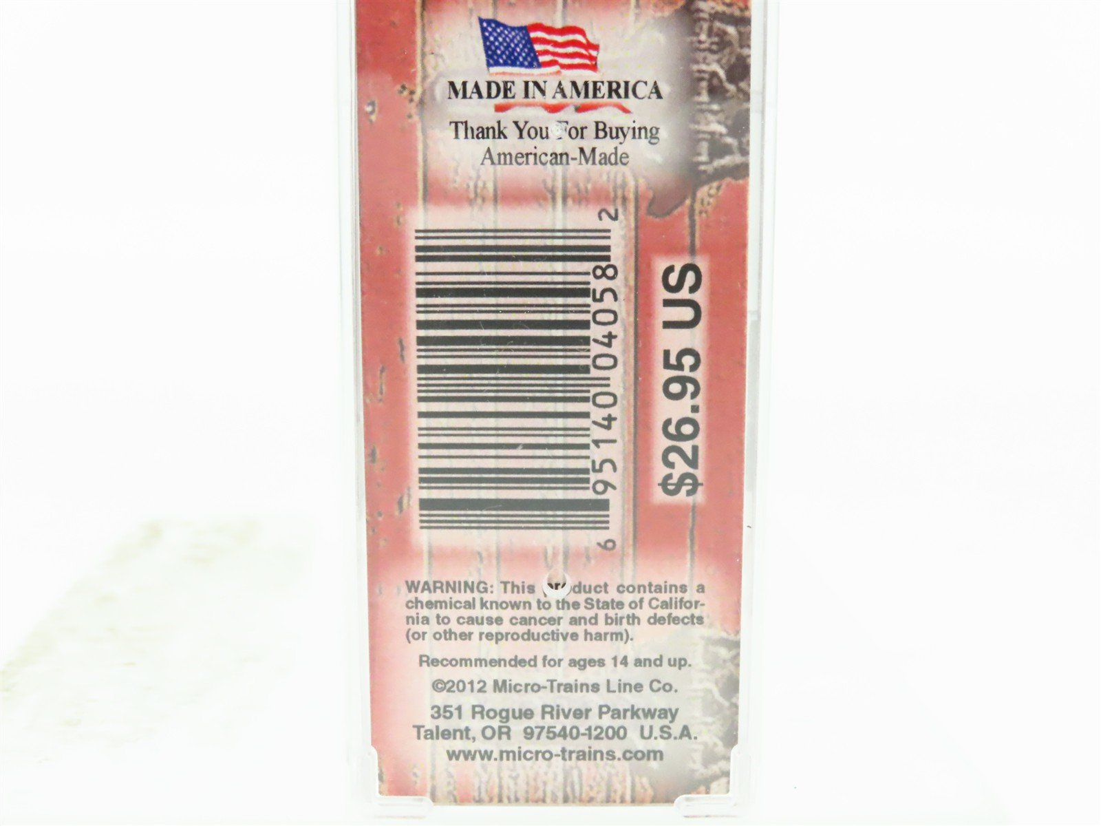 N Scale Micro-Trains MTL 05800506 MAHX Miller & Hart 36' Wood Ice Reefer #2032