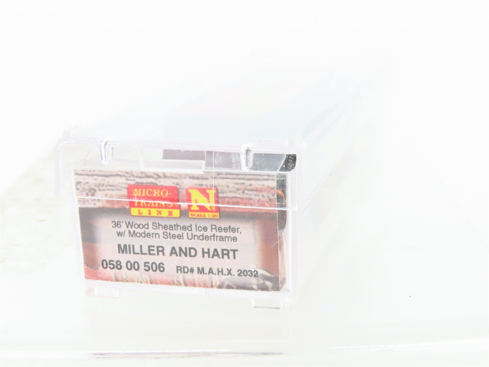N Scale Micro-Trains MTL 05800506 MAHX Miller & Hart 36' Wood Ice Reefer #2032