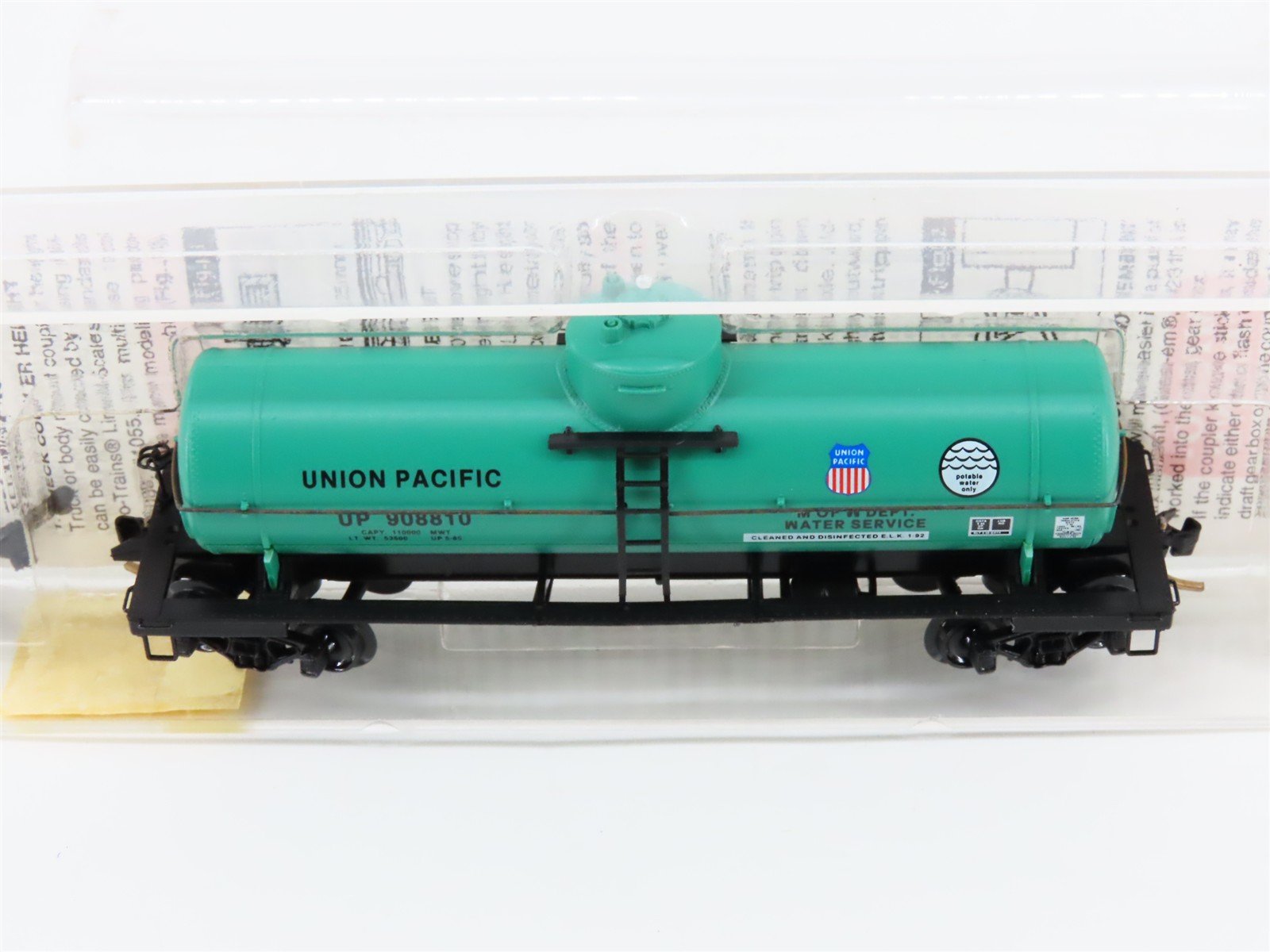 N Scale Micro-Trains MTL 65340 UP Union Pacific 39' Single Dome Tank Car #908810