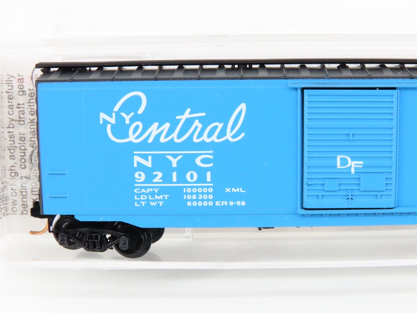 N Micro-Trains MTL 31310 NYC New York Central 50' Single Door Box Car #92101