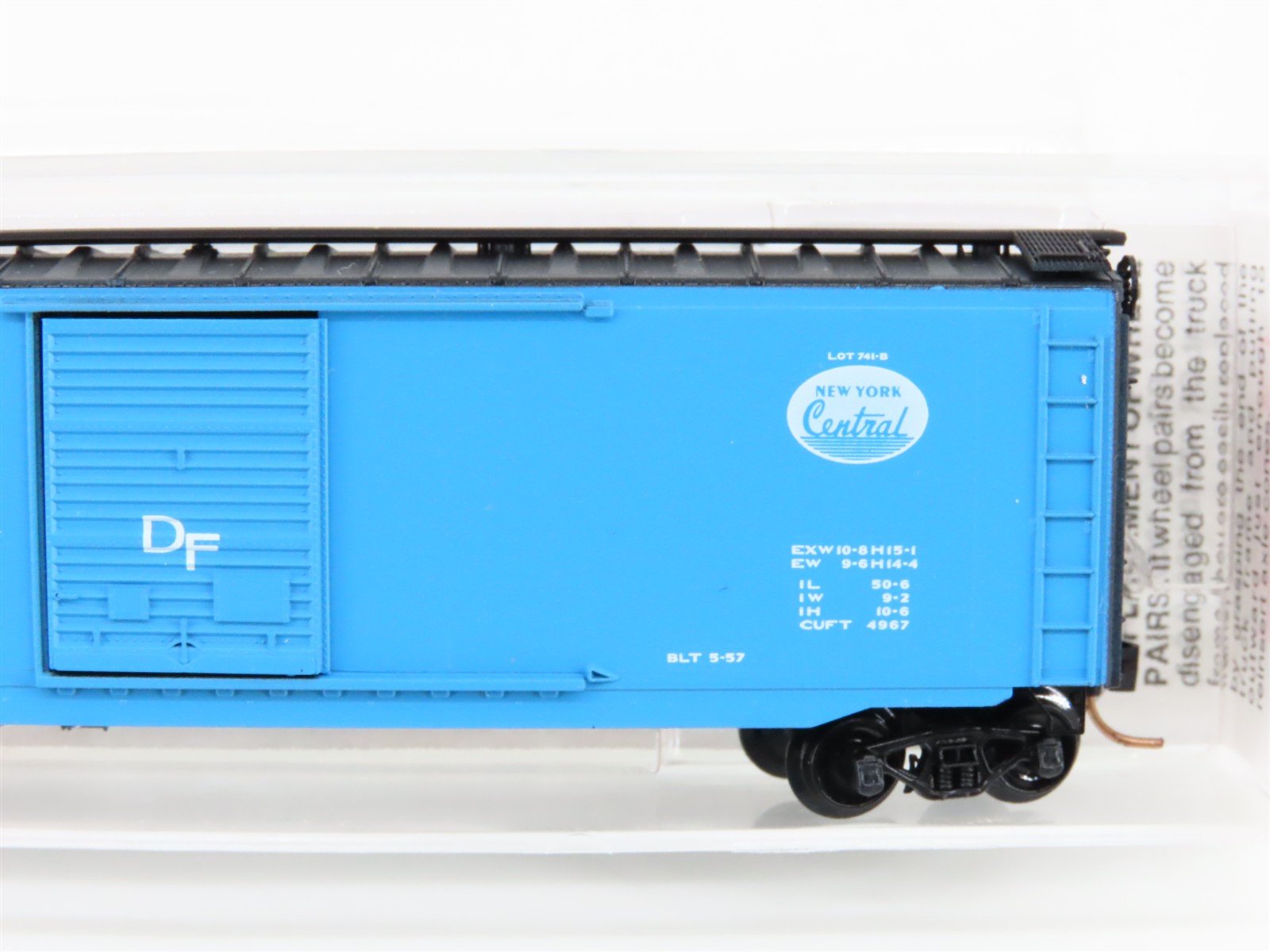 N Micro-Trains MTL 31310 NYC New York Central 50' Single Door Box Car #92101