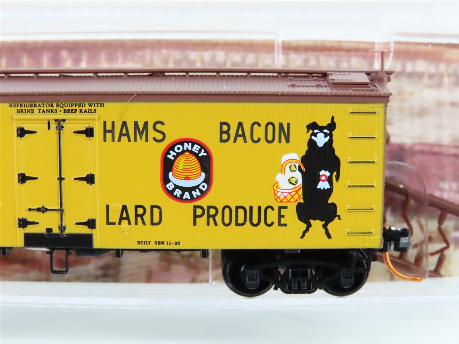 N Scale Micro-Trains MTL 05800516 NADX Chaswolff Packing Co. 36' Reefer #3149