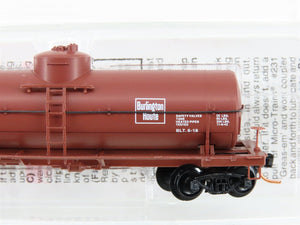N Scale Micro-Trains MTL 06500610 CB&Q Burlington Route 39' Tank Car #231036