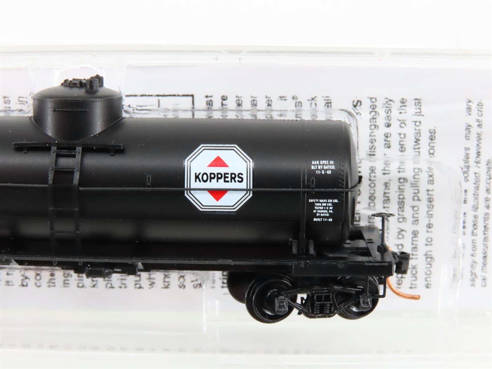 N Scale Micro-Trains MTL 06500670 KPCX Koppers Company 39' Tank Car #2105