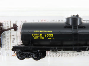 N Scale Micro-Trains MTL 65060 UTLX Union Tank Car Company 39' Tank Car #8533