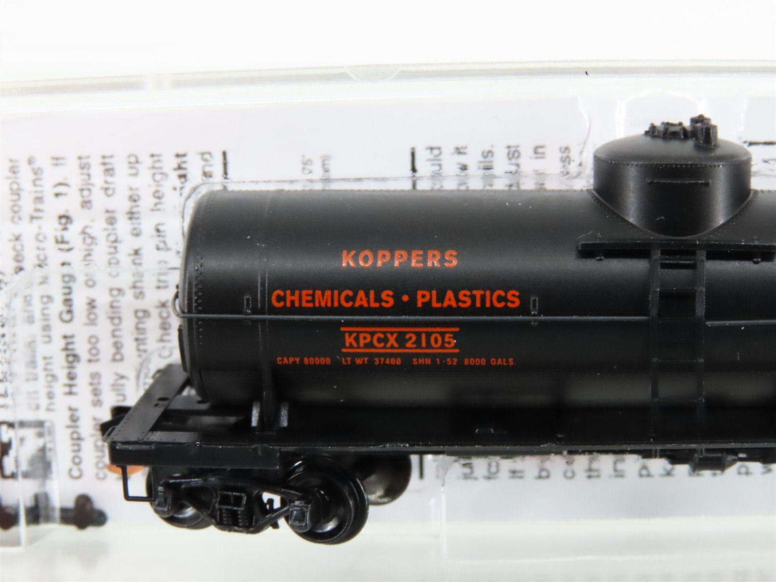 N Scale Micro-Trains MTL 06500670 KPCX Koppers Company 39' Tank Car #2105